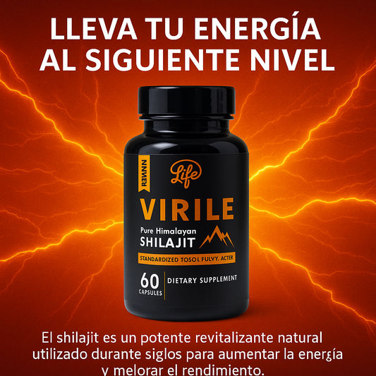 VIRILE con shilajit del himalaya
